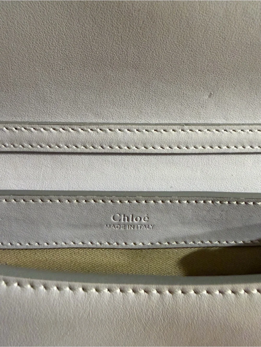 Authentic Chloé C Bag – Light Cloud Gray
